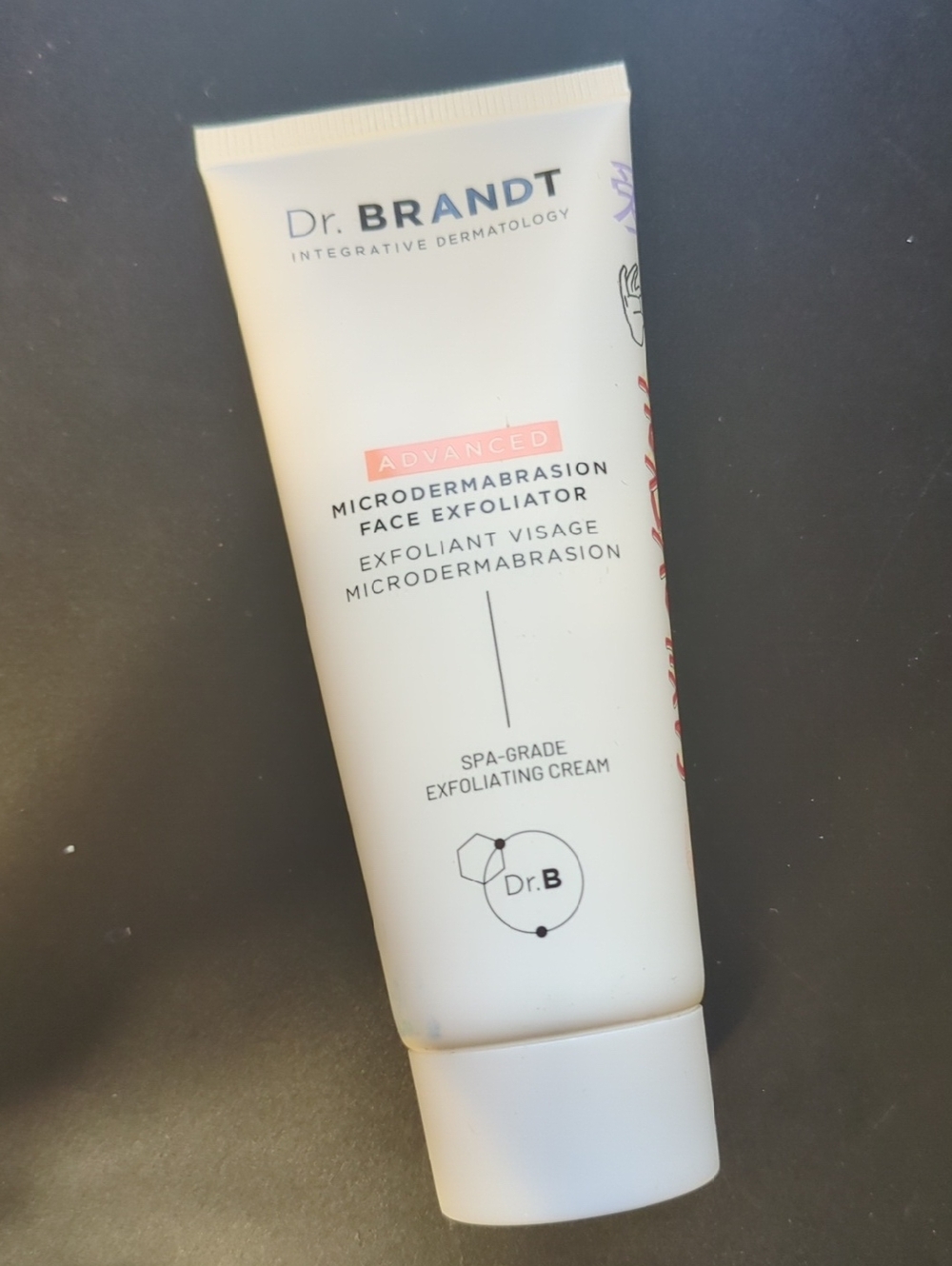 Dr. Brandt White Facial Exfoliating Cream with Pink Accent